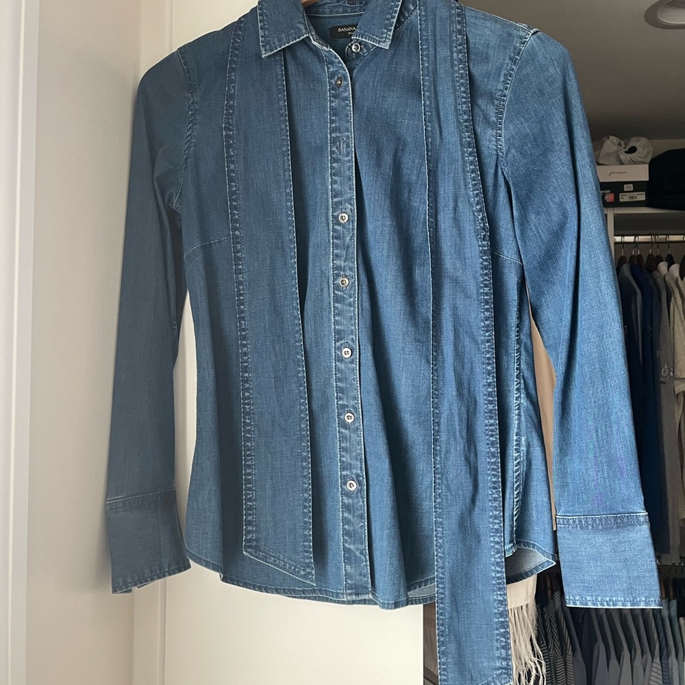 Banana Republic Blue Riley Shirt